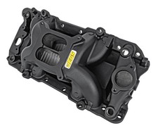 Jegs Cool Gap Intake Manifold For 396-502 Ci Big Block Chevy Dual Plane Black
