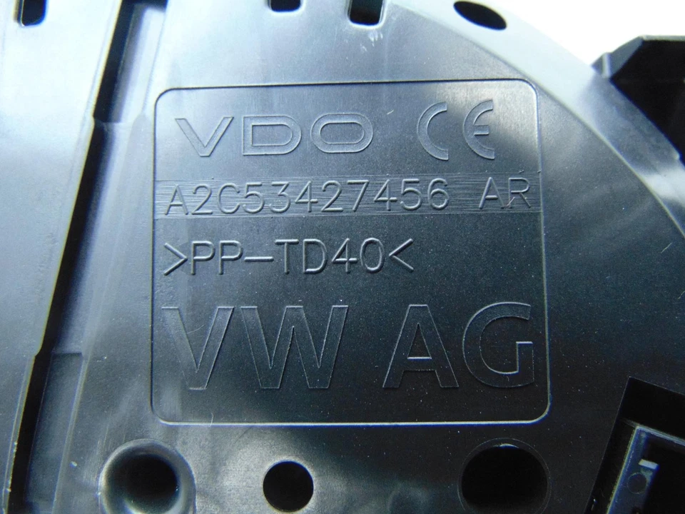 Cuadro de instrumentos velocímetro Volkswagen Golf 5g1920941 MK7 2.0 diésel 2013-20B Foto 2 de 4