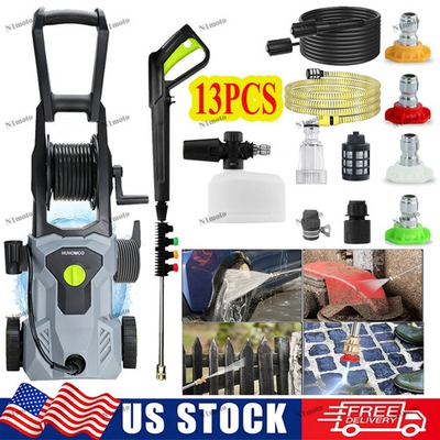 #ad Electric Pressure Washer 5000 PSI High Pressure Washer Portable Powered Washer $90.99