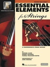 Essential Elements for Strings 2000 - Book 1 - Double Bass A Compr - ACCEPTABLE