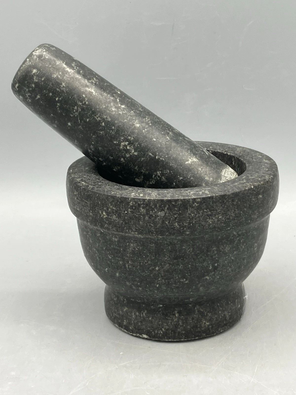 Vintage Black Stone Mortar & Pestle
Opens in a new window or tab