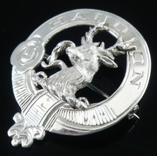 Scottish Provincial Silver Clan Badge Hunter Family William Buchanan Taylor 1937