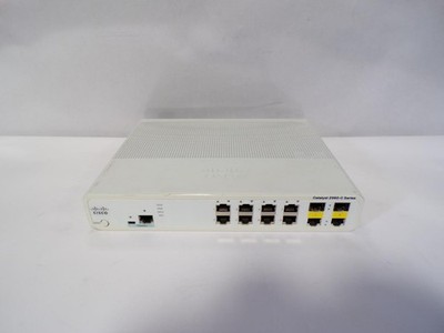 Cisco Catalyst WS-C2960C-8TC-L V01 8-Port Managed Ethernet Switch (J953)