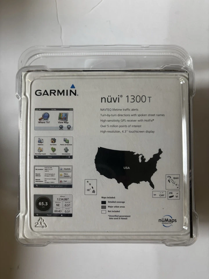Garmin nuvi 1300 Ultra-thin GPS Navigator w/ Widescreen Display - Image 2 of 4