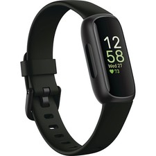 Fitbit Inspire 3 Health and Fitness Tracker, Midnight Zen / Black