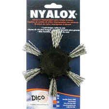 Dico Nyalox 4 In. Grey Coarse Flap Brush 7200033 Dico Nyalox 7200033