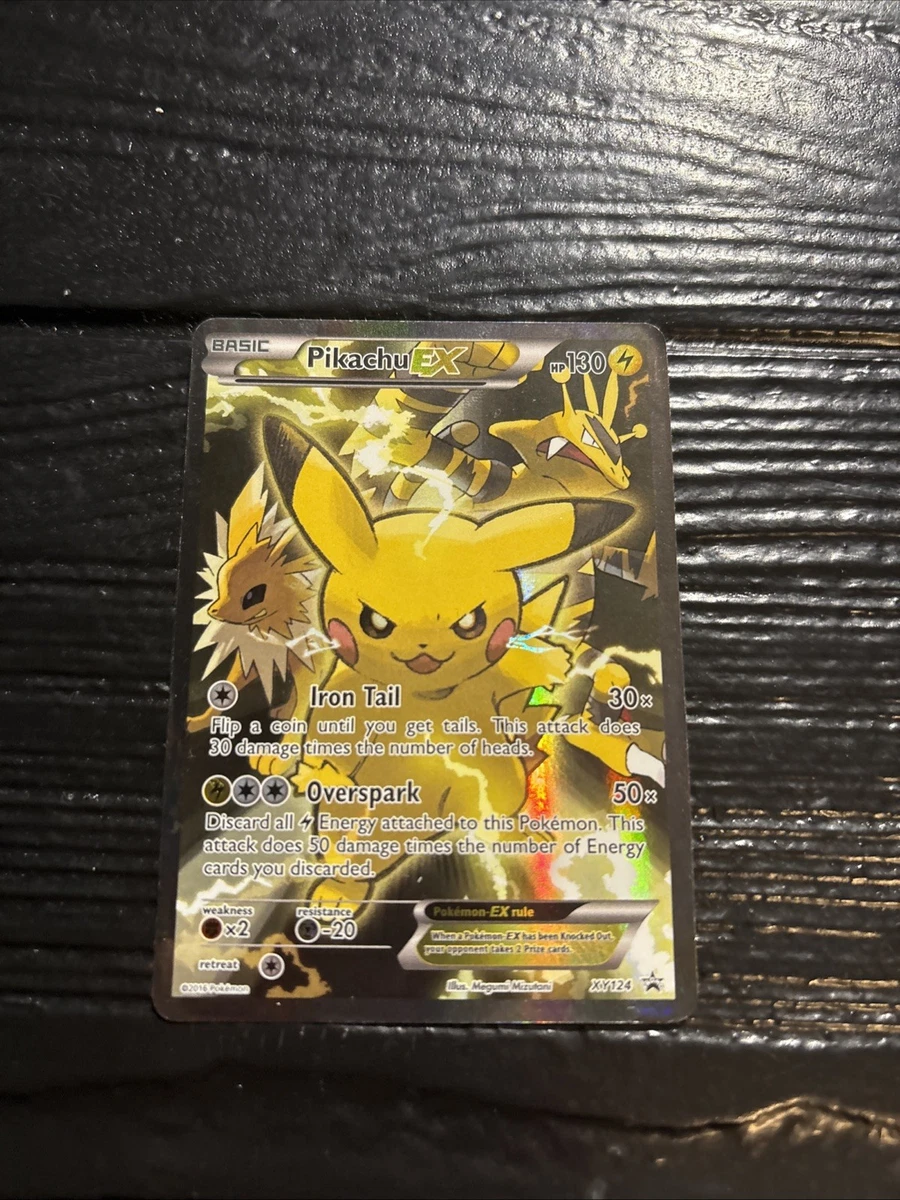 ピカチュウEX 英語版 xy124 Pokémon Pikachu EX XY124 XY Promo Holo