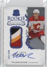 2023-24 Upper Deck The Cup Rookie 142/249 Walker Duehr #109 Patch Auto 0t9e