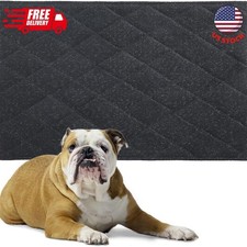 Chew Proof Dog Crate Pad Mat, 28"X41" Indestructible Kennel Pad
