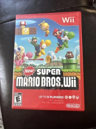 New SUPER MARIO BROS Wii Nintendo Wii . Tested