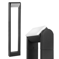 Led Wegeleuchte Schwenkbar 60Cm Anthrazit 6W IP54 AußEnleuchte Garten Santina