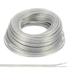 65.6Ft 18/2 PVC Covered Wire, 300V Electronic Wire