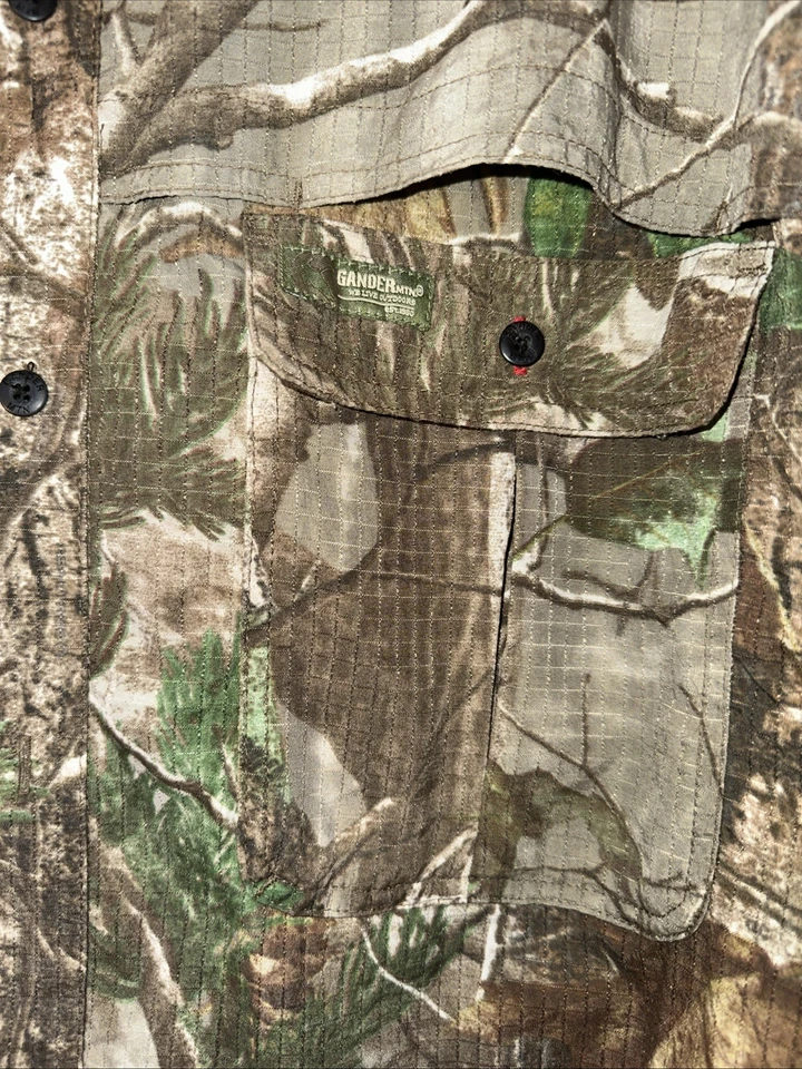 Gander Mountain Mens 2XL Real Tree Camo Guide Series Scent Core Long Sleeve XXL - Image 3 of 4