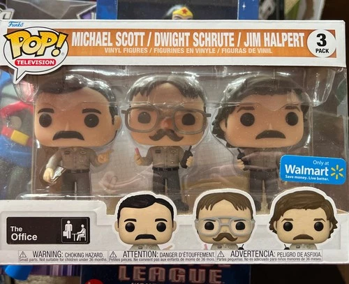 Funko Pop! Vinyl: The Office - Michael Scott / Dwight Schrute / Jim Halpert - 3