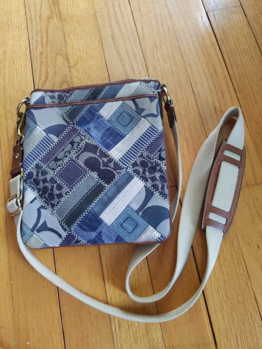 Coach Patchwork Denim Exterior Small Bags & Handbags for Women for