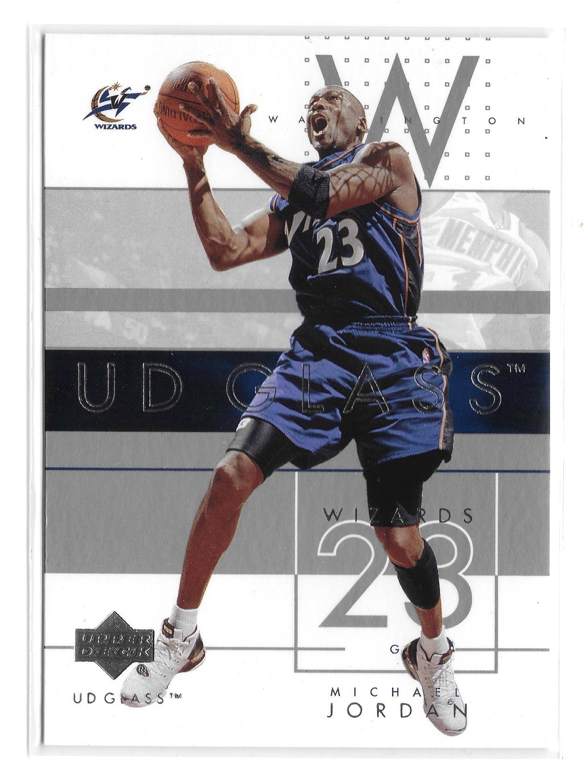 2002-03 UD Glass #90 Michael Jordan Chicago Bulls