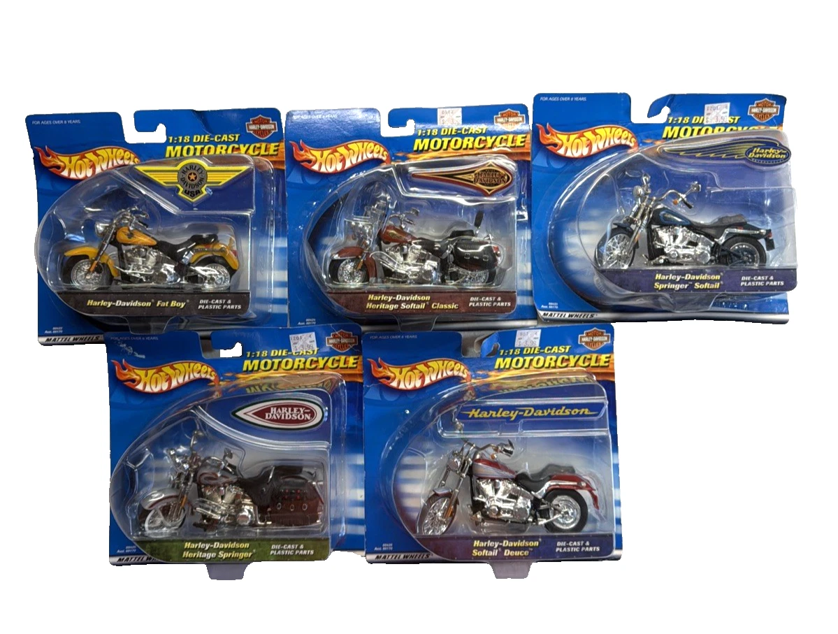 Hot Wheels ハーレーダビッドソン ミニカー 4台セット Hot Wheels Harley-Davidson Motorcycles Vehicles for sale | eBay