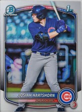 2025 Bowman Draft Chrome #BDC-21 Josiah Hartshorn Chicago Cubs
