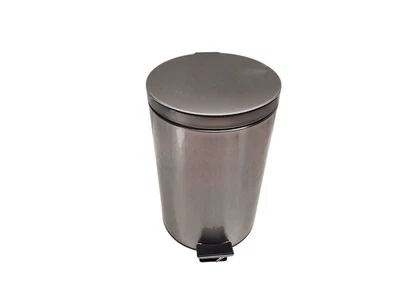 Poubelle de salle de bain Amig 12 l en acier inoxydable PRODUIT DE BASE - Photo 1/4