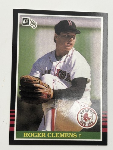 Roger Clemens - 2005 Donruss SP / 1985 D-9 Inserto - Carta commemorativa Rookie