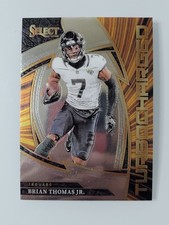 2025 Panini Select #24 Brian Thomas Jr. Turbocharged