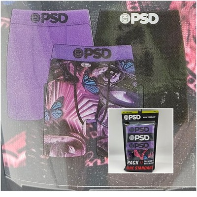Pack PSD Underwear Micro Men's M L XL Core Standard Boxer Briefs