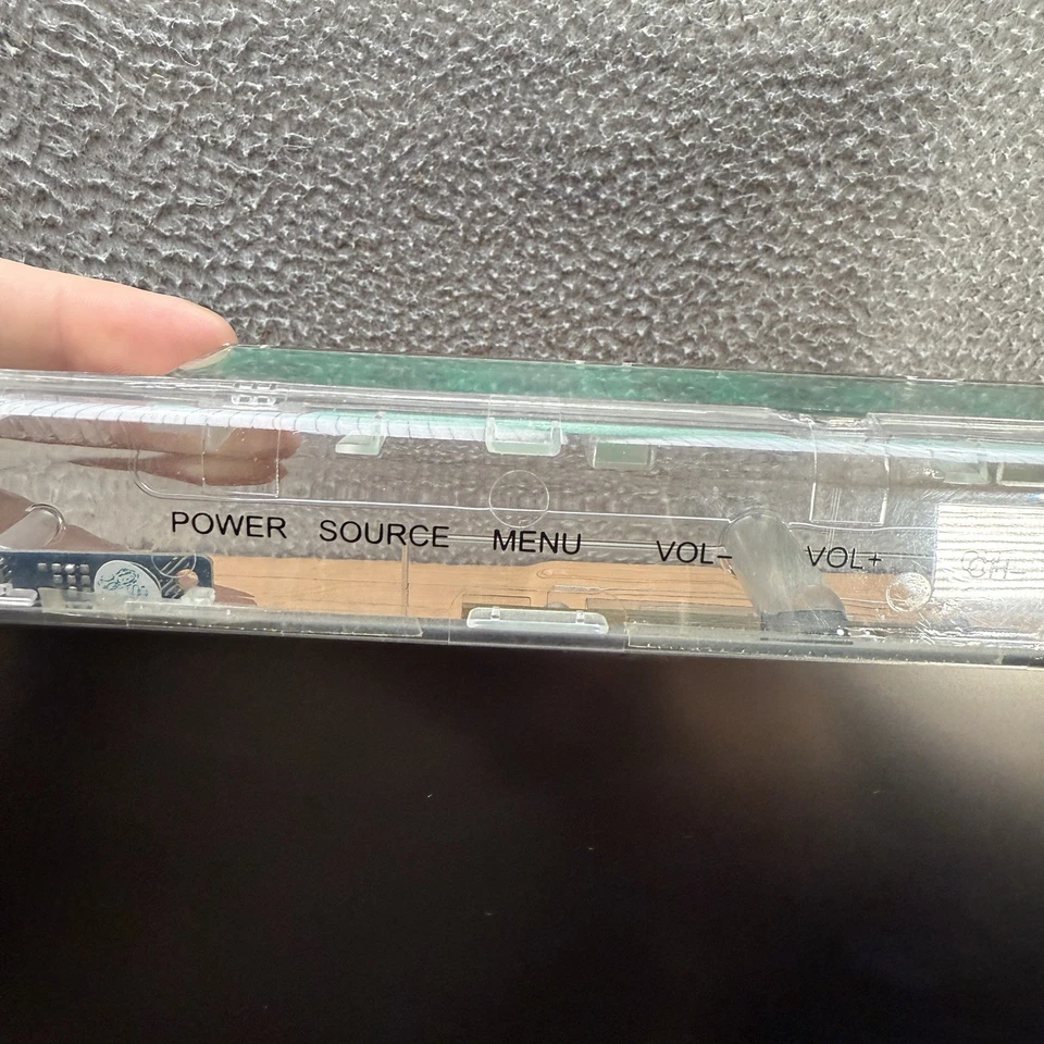 RCA LED TV Clear Case Prison Jail Inmate Issue 13" Model J13SE820 No Remote - Image 4 of 4