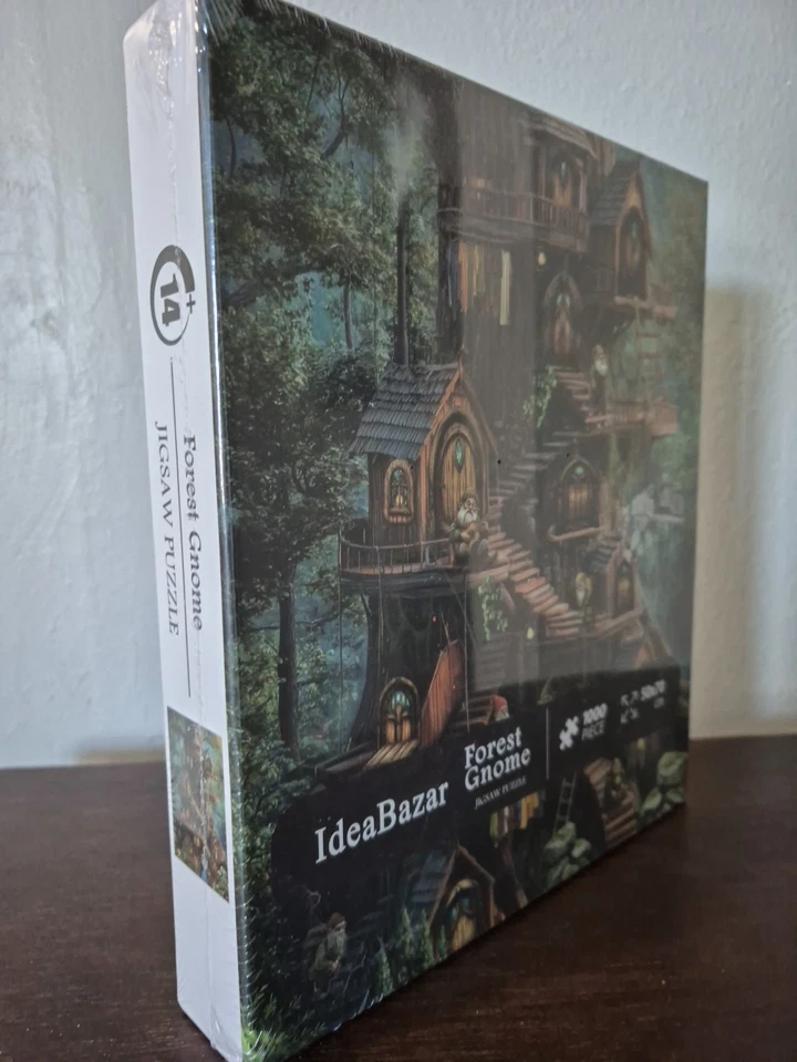 Forest Gnome Jigsaw Puzzle 1000 Pieces New Sealed PICKFORU - Image 2 of 2