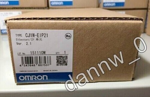 New In Box Omron CJ1W-EIP21 Ethernet/IP Unit module - Afbeelding 1 van 3