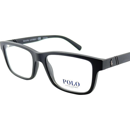 Ralph Lauren Polo PH2176 Mens Plastic Eyeglass Frame 5635 Matte Grey 52-17 - Picture 2 of 5