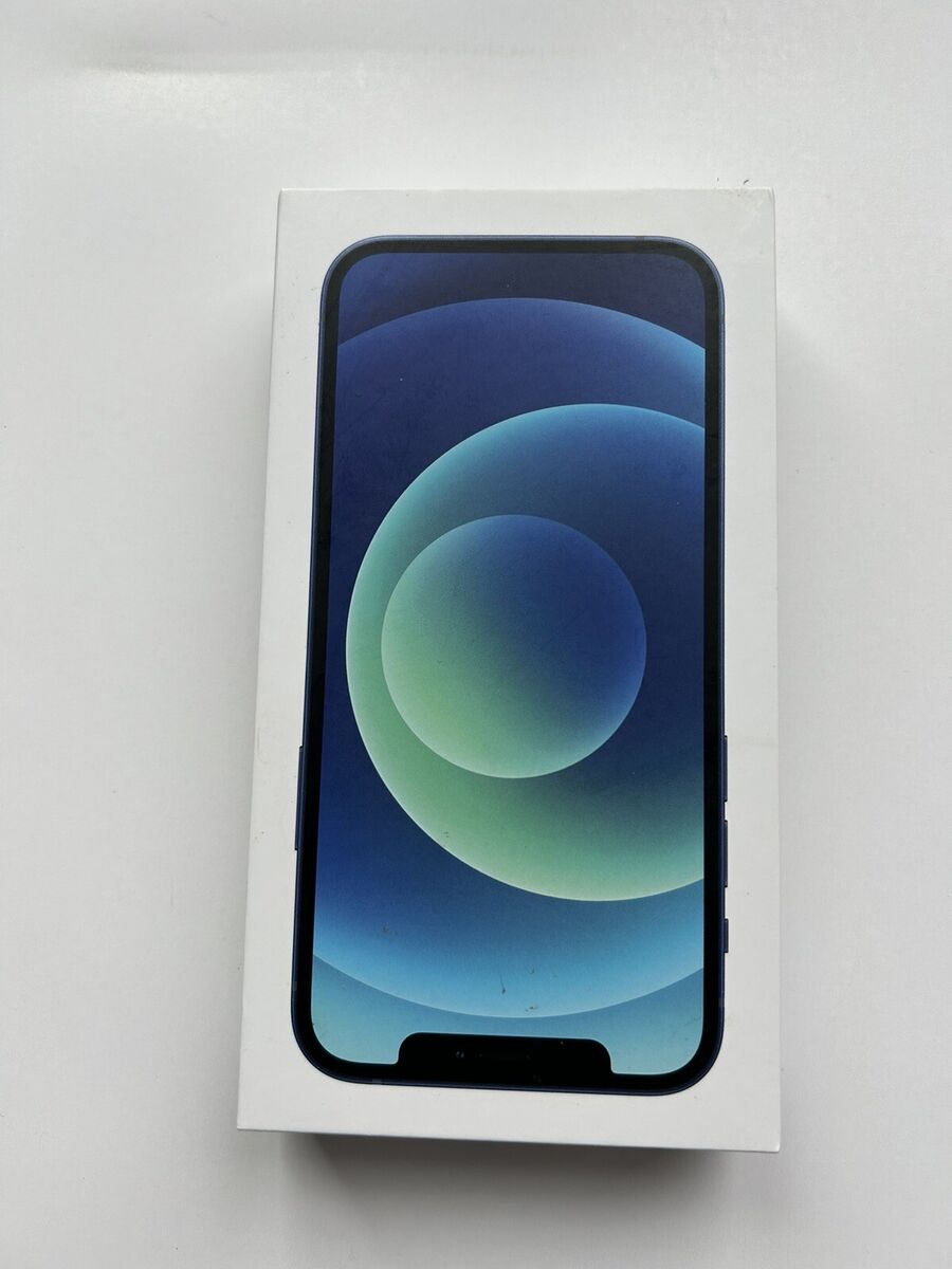 Apple iPhone 12 Blue 128GB Accessories With Empty BOX | eBay Apple iPhone 12 Blue 128GB Accessories With Empty BOX | eBay