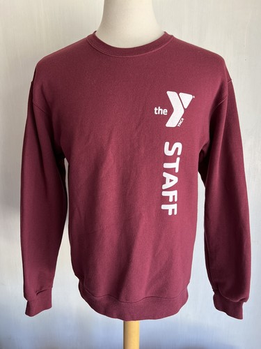 YMCA Official Unisex Stonestown San Francisco California STAFF Sweatshirt Medium - Picture 2 of 6