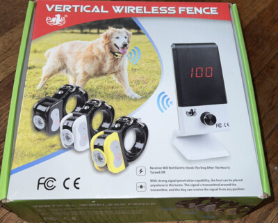 Vertical Two Dog Wireless Fence S-35 Pre-owned