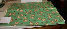 2 Yds Sewing Fabric Holiday Signature Classics by Oakhurst Textiles GINGERBREAD 
