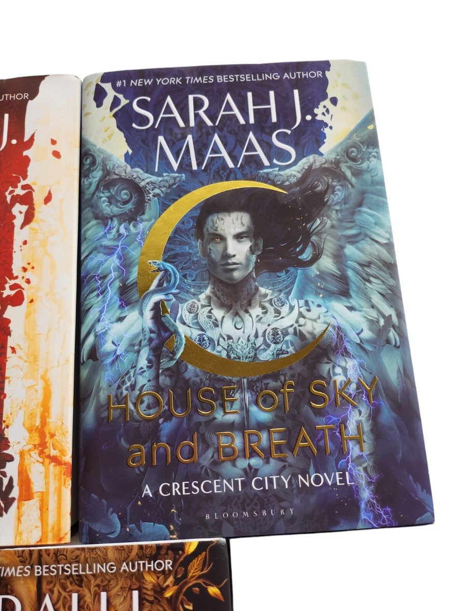 Crescent City Series Complete Set UK Hardcover Original Covers by