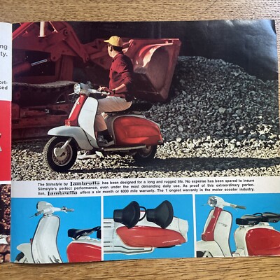 洋書 INNOCENTI   LAMBRETTA Vintage LAMBRETTA INNOCENTI Motor Scooter Catalog • with