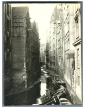 Deutschland, Rothenburg ob der Tauber Vintage silver print.  Tirage argentique