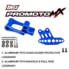 COMBO KNUCKLE & PULL ROD CHAIN GUARD PROTECTOR FOR LOSI 1/4 PROMOTO-MX DIRT BIKE