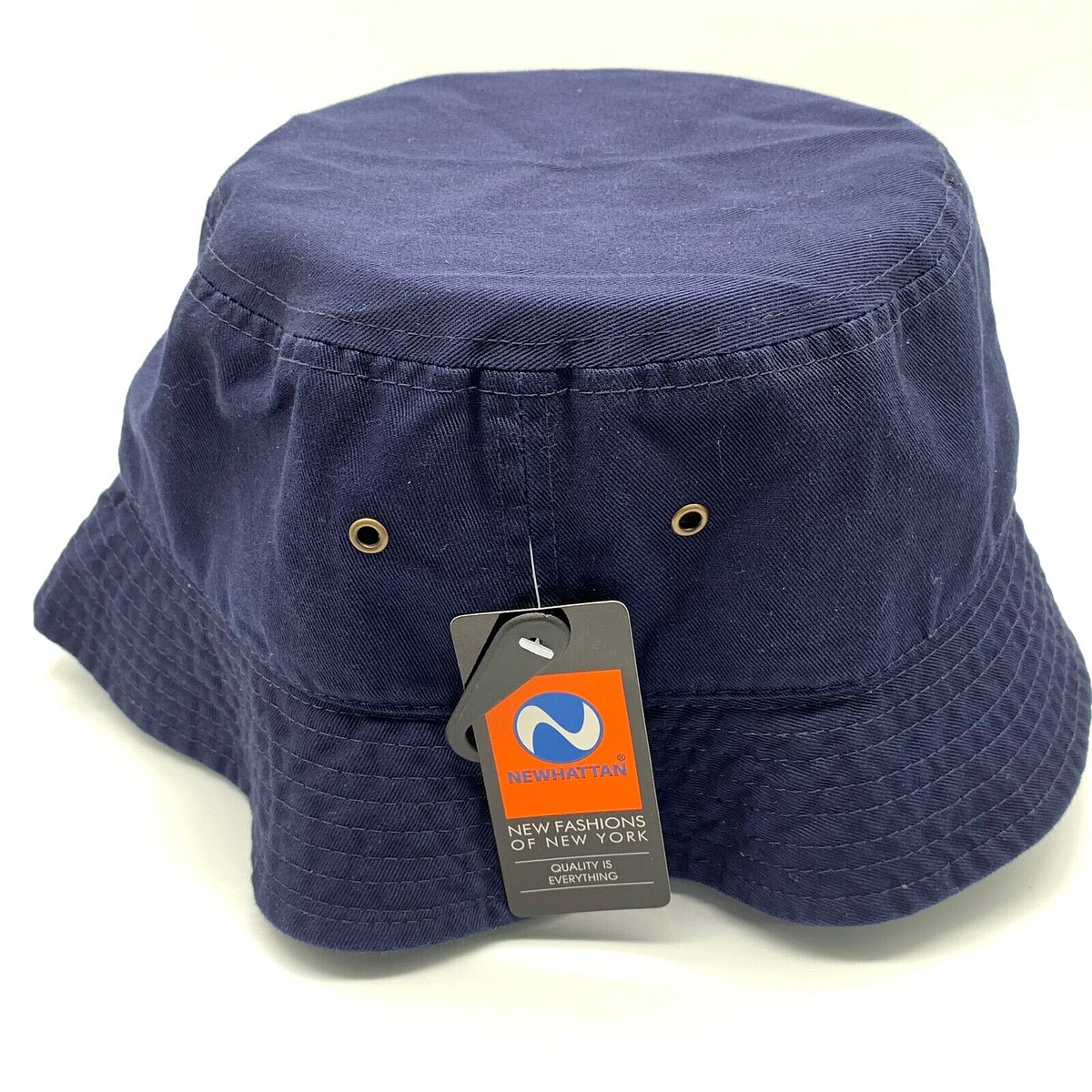Blue Navy Bucket hat Classic Basic Design Breathable unisex style