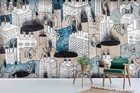 3D Street Art Graffiti Self-adhesive Removable Wallpaper Murals Wall 592