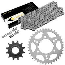 Non O-Ring Drive Chain & Sprockets Kit for Polaris Xpress 300 1996 1997 - 1999  