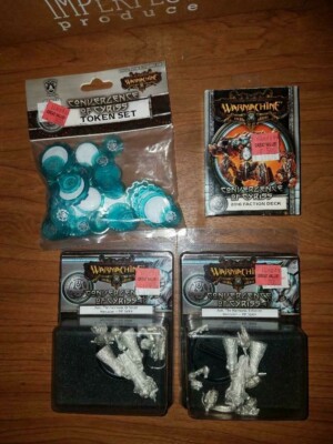 Privateer Press: Warmachine Miniatures - CONVERGENCE OF CYRISS 2 BLISTERS, DECK