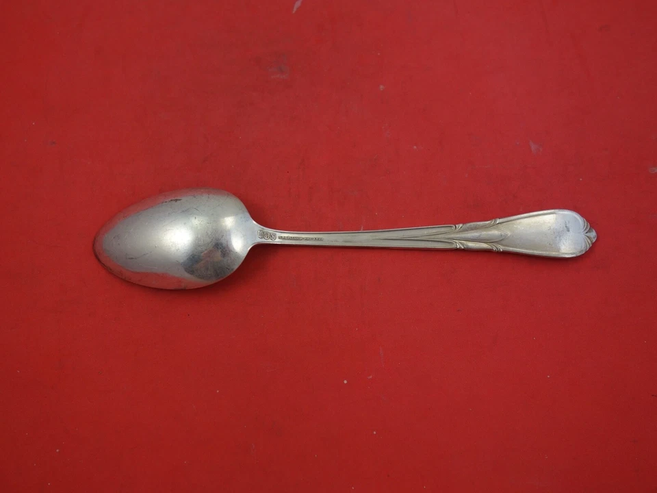 Cuchara sopera Troubadour de Frank Whiting de plata esterlina 7 1/8" Foto 2 de 2