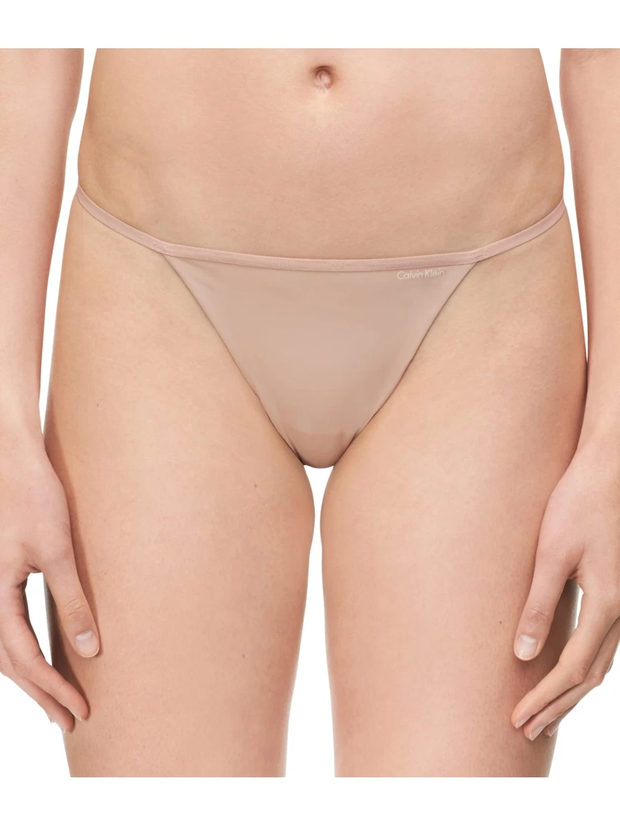 Calvin Klein Microfiber String Thong - Women's