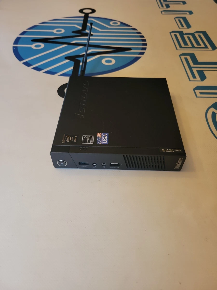 Lenovo ThinkCentre M73 Tiny Desktop i5-4590T 2.00GHz 8GB RAM 500GB *No OS, AC