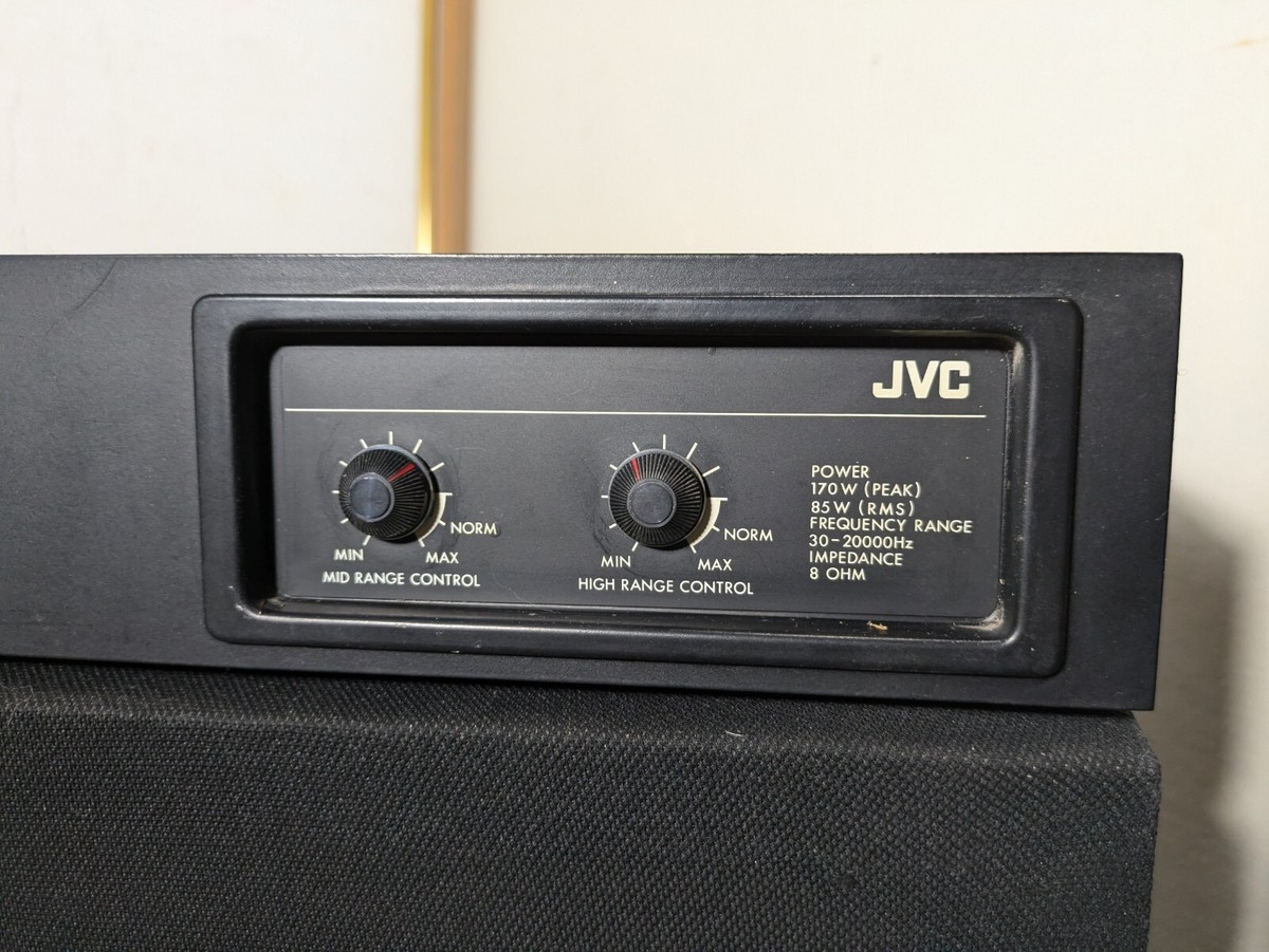 Vintage Pair of JVC SK-77 3-Way Speakers SK-77B | eBay