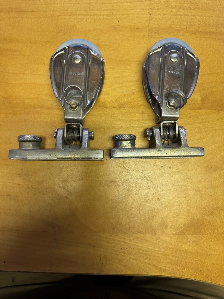 2 **I think** (I don't know sailboat parts) Genoa Cars For 1 Inch T