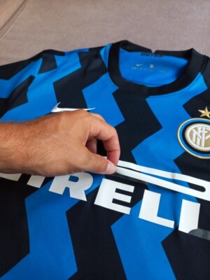 Inter milan 2020 2021 nike football shirt soccer jersey M #9