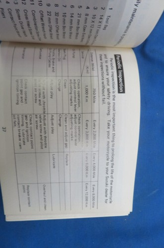 Factory 1972 Suzuki T250J Owner's Manual, 64 Pages Like New - Picture 10 of 15