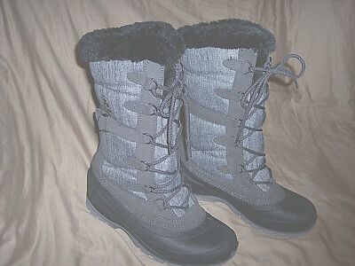 Womens Snow Boots 8 Kamik Snow Boots Insulated Cold Weather Boots -40 Waterproof